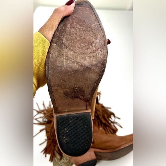 Liberty Black Vegas Fringe Faggie Boots LB71124 - Picture 13 of 14